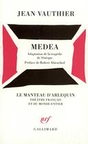Couverture du livre « Medea » de Vauthier Jean aux éditions Gallimard