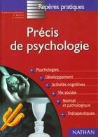 Couverture du livre « Precis De Psychologie » de F Askevis-Leherpeux et C Baruch et A Cartron aux éditions Nathan