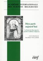 Couverture du livre « Dieu parle aujourd'hui » de Collectif Clairefont aux éditions Cerf