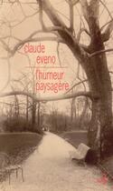 Couverture du livre « L'humeur paysagère » de Claude Eveno aux éditions Christian Bourgois