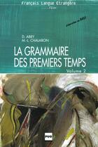Couverture du livre « Grammaire des premiers temps vol2 » de Abry D aux éditions Pu De Grenoble