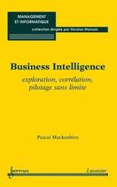 Couverture du livre « Business intelligence ; exploration, corrélation, pilotage sans limite » de Pascal Muckenhirn aux éditions Hermes Science Publications