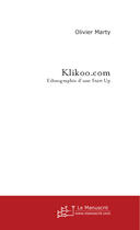 Couverture du livre « Klikoo.com » de Olivier Marty aux éditions Le Manuscrit