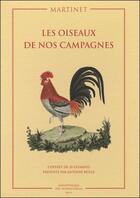 Couverture du livre « Les oiseaux de nos campagnes ; coffret de 20 estampes » de Francois Ni Martinet aux éditions Bibliotheque Des Introuvables