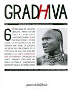 Couverture du livre « Revue Gradhiva n.6 » de Revue Gradhiva aux éditions Nouvelles Editions Place