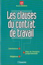 Couverture du livre « Clause du contrat travail » de Simonneau aux éditions Liaisons