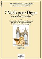 Couverture du livre « 7 noels pour orgue des xixe et xxe siecles » de  aux éditions Delatour