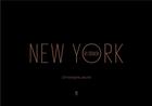 Couverture du livre « New York in black » de Christophe Jacrot aux éditions Hartpon