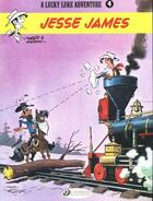 Couverture du livre « Lucky Luke t.4 ; Jesse James » de Rene Goscinny et Morris aux éditions Cinebook