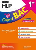 Couverture du livre « Objectif bac : Spécialité HLP ; 1re ; Révisions & entraînement » de Laurence Teper aux éditions Hachette Education