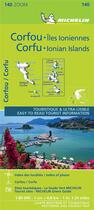 Couverture du livre « Corfou et les îles Ioniennes (édition 2021) » de Collectif Michelin aux éditions Michelin