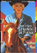 Couverture du livre « Le ranch de flicka » de Mary O'Hara aux éditions Gallimard-jeunesse