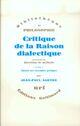 Couverture du livre « Critique de la raison dialectique / questions de méthode t.2 : théorie des ensembles pratiques » de Jean-Paul Sartre aux éditions Gallimard (patrimoine Numerise)