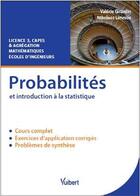 Couverture du livre « Probabilités et introduction à la statistique » de Valerie Girardin et Nikolaos Limnios aux éditions Vuibert