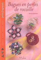 Couverture du livre « Bagues en perles de rocaille » de Hoerner Denise aux éditions L'inedite