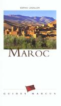 Couverture du livre « Maroc » de Sophie Loizillon aux éditions Marcus Nouveau
