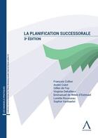 Couverture du livre « La planification successorale » de  aux éditions Anthemis