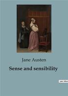 Couverture du livre « Sense and sensibility » de Jane Austen aux éditions Culturea