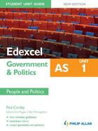 Couverture du livre « Edexcel AS Government & Politics Student Unit Guide: Unit 1 New Editio » de Cordey Paul aux éditions Hodder Education Digital