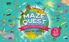 Couverture du livre « GEOGRAPHY - MAZE QUEST » de Anna Brett aux éditions Welbeck