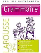 Couverture du livre « Les indispensables ; grammaire » de  aux éditions Larousse