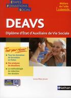 Couverture du livre « DEAVS ; diplôme d'état d'auxiliaire de vie sociale » de Louisa Rebih-Jouhet aux éditions Nathan