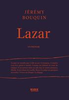 Couverture du livre « Lazar » de Jeremy Bouquin aux éditions Kubik