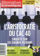 Couverture du livre « Alternatives economiques mensuel n379 mai 2018 » de  aux éditions Alternatives Economiques