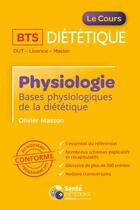 Couverture du livre « Physiologie » de Olivier Masson aux éditions Sante Dietetique