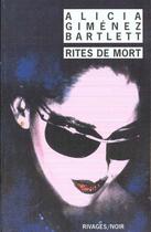 Couverture du livre « Rites de mort » de Alicia Gimenez Bartlett aux éditions Rivages