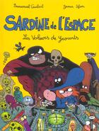 Couverture du livre « Sardine de l'espace t.4 : le voleurs de yaourts » de Joann Sfar et Emmanuel Guibert aux éditions Bd Kids