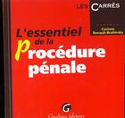 Couverture du livre « Essentiel procedure penale » de Renault-Brahinsky Co aux éditions Gualino
