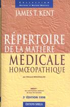 Couverture du livre « Repertoire de kent » de Kent aux éditions Similia