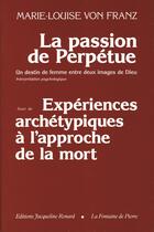 Couverture du livre « La passion de perpetue » de Franz M-L. aux éditions Dauphin