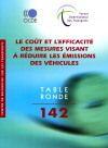 Couverture du livre « Le coût et l'efficacité des mesures visant à réduire les émissions des véhicules » de  aux éditions Ocde