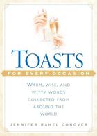 Couverture du livre « Toasts for Every Occasion » de Conover Jennifer Rahel aux éditions Penguin Group Us