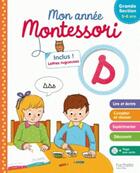 Couverture du livre « Montessori mon annee de grande section » de Caroline Marcel aux éditions Hachette Education