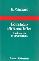 Couverture du livre « Equations differentielles » de Herve Reinhard aux éditions Bordas