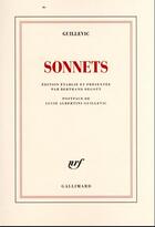 Couverture du livre « Sonnets » de Eugene Guillevic aux éditions Gallimard