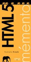 Couverture du livre « HTML 5 (3e édition) » de Rodolphe Rimele aux éditions Eyrolles