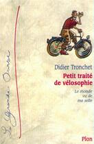 Couverture du livre « Petit traite de velosophie » de Didier Tronchet aux éditions Plon