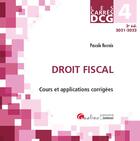 Couverture du livre « DCG 4 : droit fiscal (édition 2021/2022) » de Pascale Recroix aux éditions Gualino