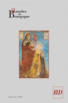 Couverture du livre « Annales de Bourgogne T.91 » de Dominique Le Page aux éditions Pu De Dijon