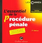 Couverture du livre « Essentiel de la procedure penale (l') » de Renault-Brahinsky Co aux éditions Gualino