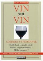 Couverture du livre « Vin sur vin » de Michel Droulhiole aux éditions Leduc