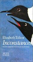 Couverture du livre « Inconstances » de Elizabeth Tallent aux éditions Actes Sud
