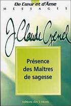 Couverture du livre « Presence des maitres de sagesse 1997 - t. 7 » de Jean-Claude Genel aux éditions 3 Monts