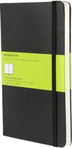 Couverture du livre « Carnet blanc grand format couv. rigide noir » de Moleskine aux éditions Moleskine Papet