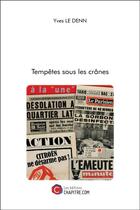 Couverture du livre « Tempêtes sous les crânes » de Yves Le Denn aux éditions Chapitre.com