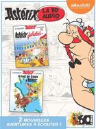 Couverture du livre « Asterix - t02 - asterix gladiateur / le tour de gaule d'asterix - livre audio 2 cd audio » de Goscinny/Uderzo aux éditions Audiolib